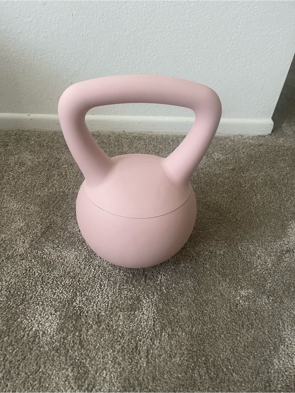 Unbranded Soft Pink Kettlebell - Women's Fitness